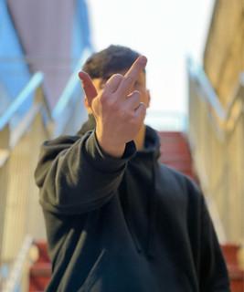 B