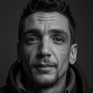 B