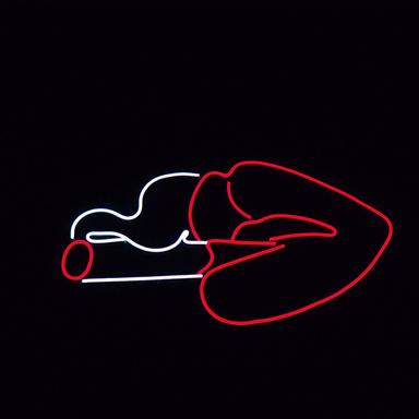 Laid-Back Neon Serenade