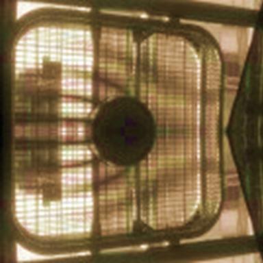 Old Oscillating Fan on High
