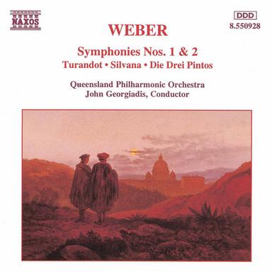 Weber: Symphonies Nos. 1 and 2 / Turandot Overture / Silvana