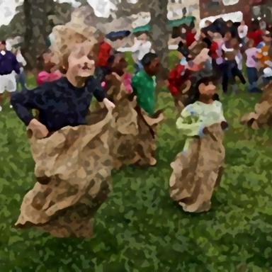 Children Building with Tools