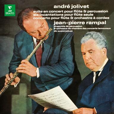 Jolivet: Suite en concert pour flûte et percussions: II. Stabile