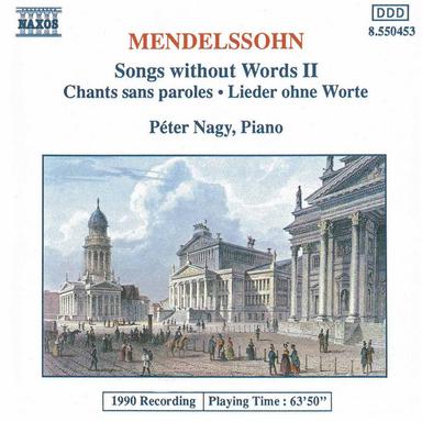 Lieder ohne Worte (Songs without Words), Book 7, Op. 85: No. 42 in B-Flat Major, Op. 85, No. 6