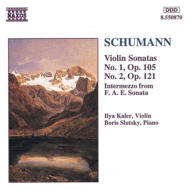 Violin Sonata No. 1 In A Minor, Op. 105: I. Mit Leidenschaftlichem Ausdruck