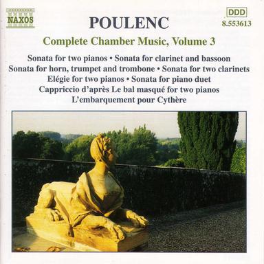 Sonata for 2 Pianos, FP 156: Andante lyrico: Lentement