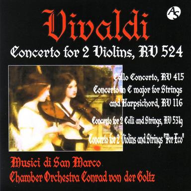 Concerto for 2 Violins in B-flat major, RV 524/ 2. Andante