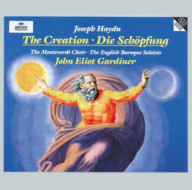 Die Schöpfung Hob. XXI:2 / Erster Teil: 2.Rezitativ mit Chor: "Im Anfange schuf Gott Himmel und Erde" / "Und der Geist Gottes schwebte auf der Fläche der Wasser" (Raphael, Uriel)