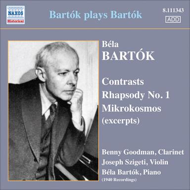 Bartok Plays Bartok