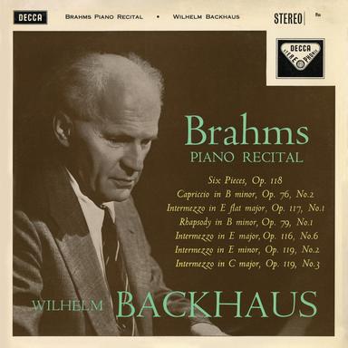 4 Piano Pieces, Op. 119: 3. Intermezzo in C Major