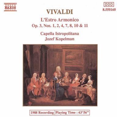 Concerto For 2 Violins In A Minor, Op. 3, No. 8, RV 522: I. Allegro
