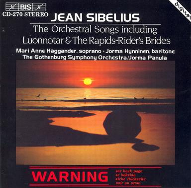 5 Songs, Op. 38 (version for voice and orchestra): Hostkvall (Autumn Evening), Op. 38, No. 1