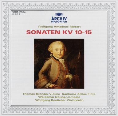 Sonata for Piano and Violin in B flat. K.10 - for Harpsichord and Violin: 3. Menuetto I-II