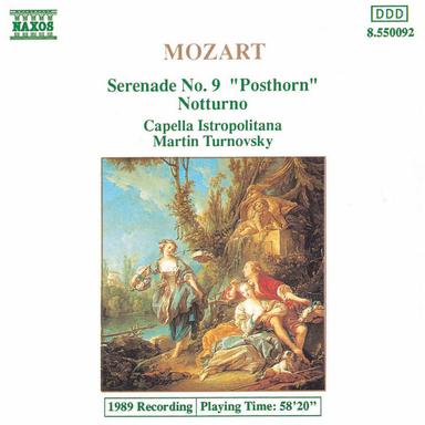 Serenade No. 9 in D Major, K. 320, "Posthorn": Menuetto. Trio I, Menuetto. Trio II, Menuetto