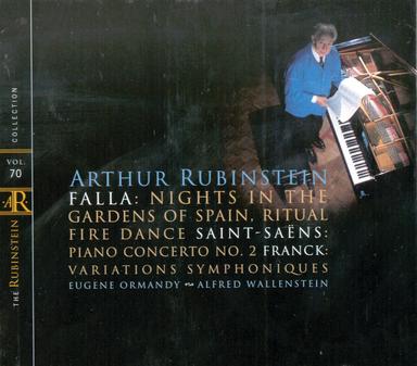 Rubinstein Collection, Vol. 70: Saint-Saëns, Falla, Franck, Prokofiev